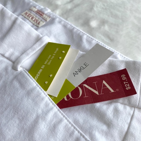 NWT Target White Pants in Size 12 - Picture 7 of 14